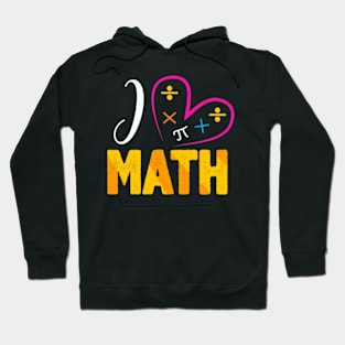 I love Math Hoodie